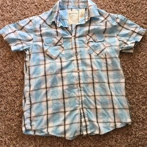 Aeropostale men’s pearl snap shirt